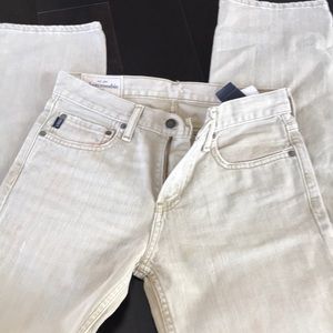 Boys Tan Jeans size 14 classic straight